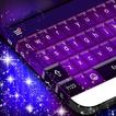 Purple Black Theme Keyboard