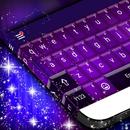 Purple Black Theme Keyboard APK