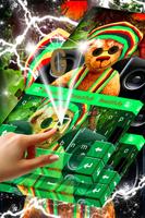Rasta Teddy Bear Keyboard Ekran Görüntüsü 2