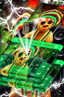 Rasta Teddy Bear Keyboard Ekran Görüntüsü 3