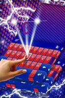 Red vs Blue Keyboard Theme Ekran Görüntüsü 2