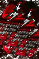 Red Passion Keyboard poster