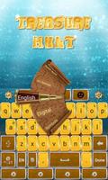 Treasure Hunt Keyboard Theme captura de pantalla 1