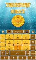 Treasure Hunt Keyboard Theme captura de pantalla 2