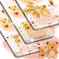 Teddy Bears Keyboard poster