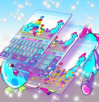 Cute Toys Keyboard Theme ภาพหน้าจอ 2