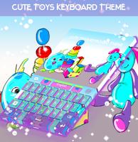 Cute Toys Keyboard Theme ภาพหน้าจอ 3