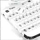 Glossy White Keyboard Theme APK