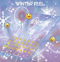 پوستر Winter Feel Keyboard