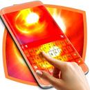 Motyw Klawiatury żółtej Galaxy aplikacja