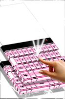 Zebra Keypad Pink Theme captura de pantalla 1
