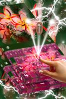 Asian Flowers Keyboard Theme اسکرین شاٹ 1