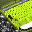 Neon Green Letters Keyboard