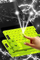 1 Schermata Neon Green Letters Keyboard