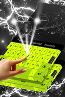 2 Schermata Neon Green Letters Keyboard