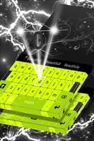 3 Schermata Neon Green Letters Keyboard