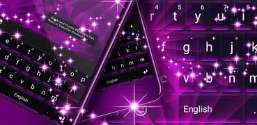 Black and Purple Keyboard