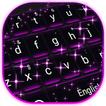 Clavier noir et violet