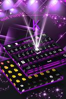 Schwarze und lila Tastatur Screenshot 2