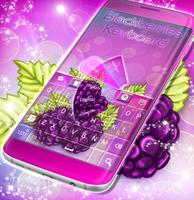 Blackberries Keyboard poster