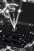 Black Color Keyboard Affiche