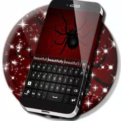 Black Widow Keyboard Theme APK Herunterladen