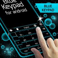 Keypad Blue for Android captura de pantalla 3