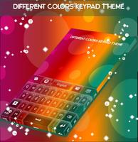 Different Colors Keypad Theme capture d'écran 3