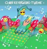 Chibi Keyboard Theme capture d'écran 1