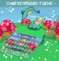 Chibi Keyboard Theme capture d'écran 3