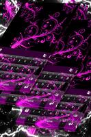 Color Keyboard Neon Pink poster