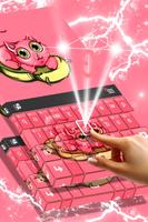 Cute Cat Keyboard Theme captura de pantalla 1