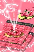 Cute Cat Keyboard Theme imagem de tela 3