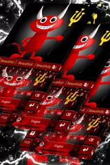 Скачать Cute Devil Keyboard APK