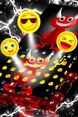 Скачать Cute Devil Keyboard APK