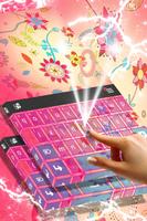 Cute Keyboard Theme Free تصوير الشاشة 1