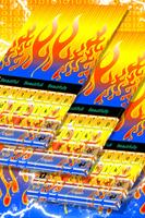 Digital Fire Keyboard poster