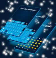 Soft Blue Keyboard Ekran Görüntüsü 2