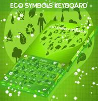 Eco Symbols Keyboard capture d'écran 3