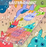 Easter Rabbit Keyboard poster