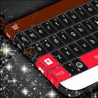 Dark Red Keyboard Theme icône