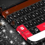 Dark Red Keyboard Theme icon