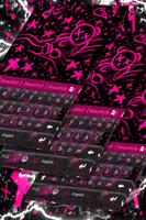 Emo Pink Keyboard Theme 海報