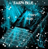 Fairy Blue Keyboard Theme screenshot 3