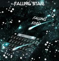 Falling Star Keyboard Affiche