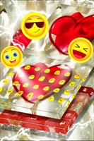 Cute Petals Heart Keyboard screenshot 3