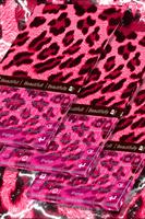 Pink Leopard Keyboard Affiche