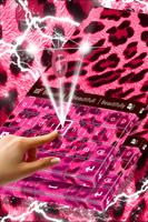 Pink Leopard Keyboard Ekran Görüntüsü 2