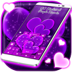 Purple Hearts Keyboard