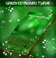 Green Keyboard Theme Cartaz